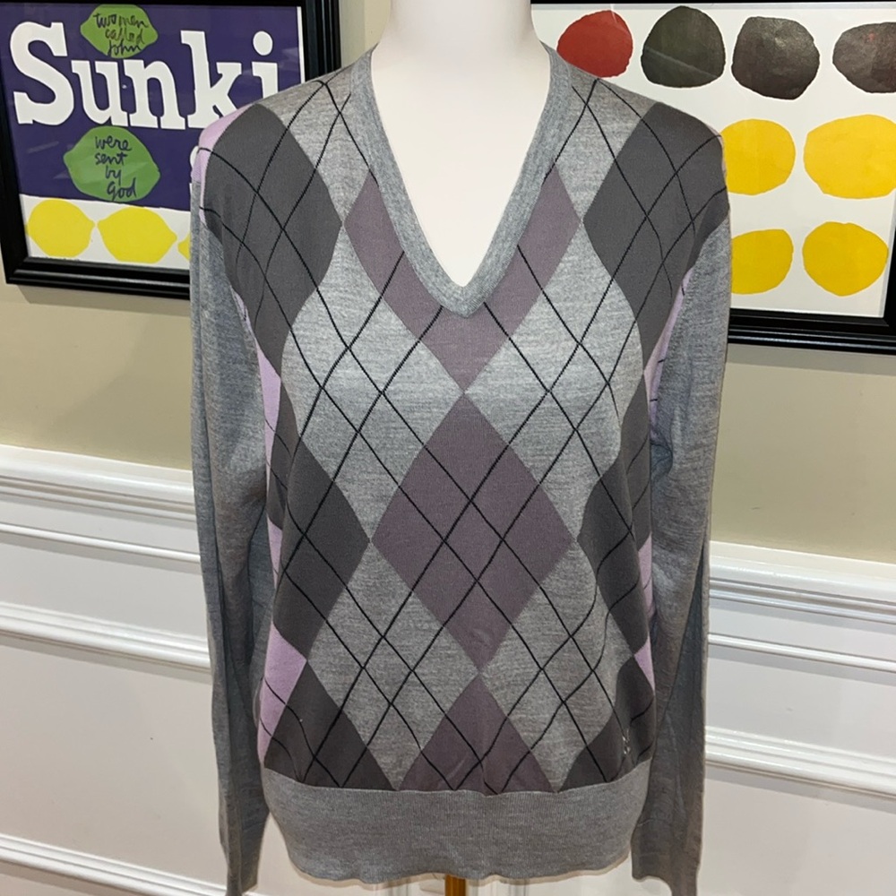 Pringle of Scotland Argyle Sweater